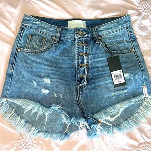 One Teaspoon shorts women's size 25 Johnny Blue